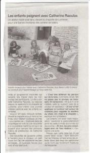 article expo Catherine Raoulas 170709  